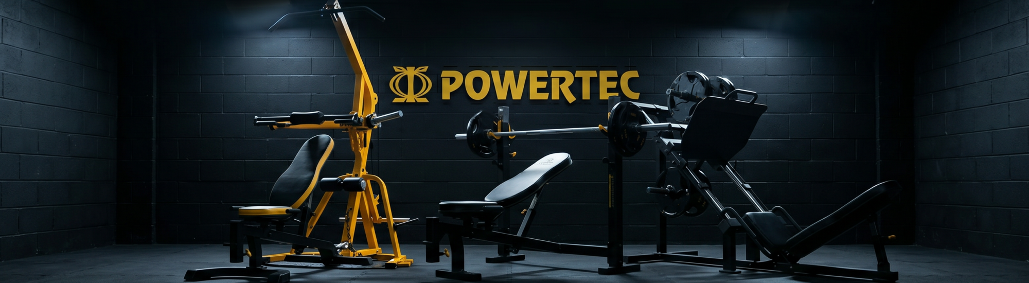 Fedt udstyr fra powertec