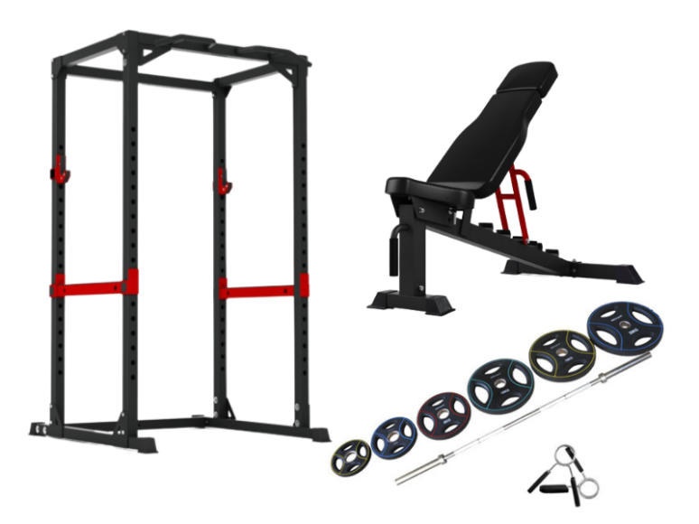 Peak Fitness Power Rack Trningsst