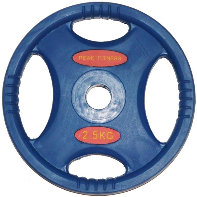 20 kg. Vgtskive i gummi - 30mm