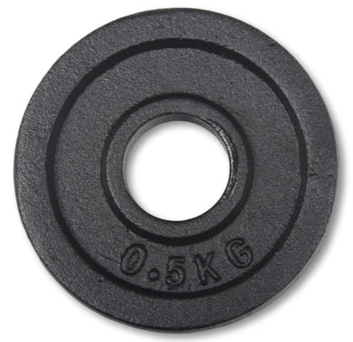 0,5 kg. vgtskive - 30 mm.