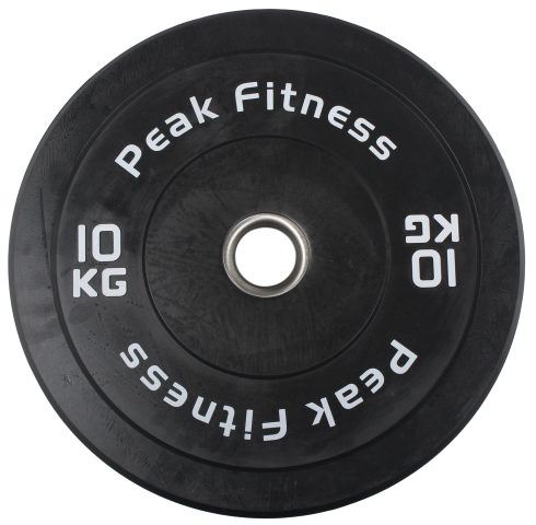 Peak Fitness Bumper Plate 10 kg
