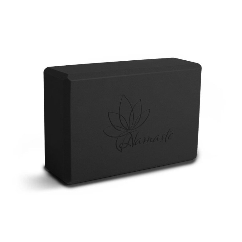Yoga Blok 7,5 cm - Sort