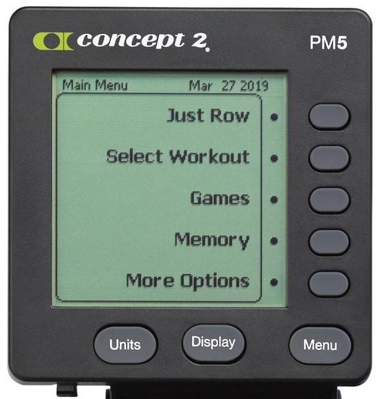 Concept 2 PM5 Computer